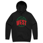 West Basketball "West" Logo Cotton Hoodie