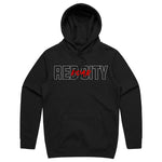 Red City Roar Cotton Hoodie