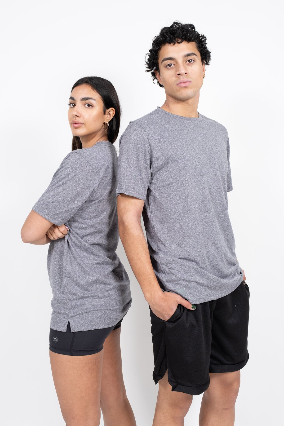 IAthletic Performance Short Sleeve Tee - Grey Marle
