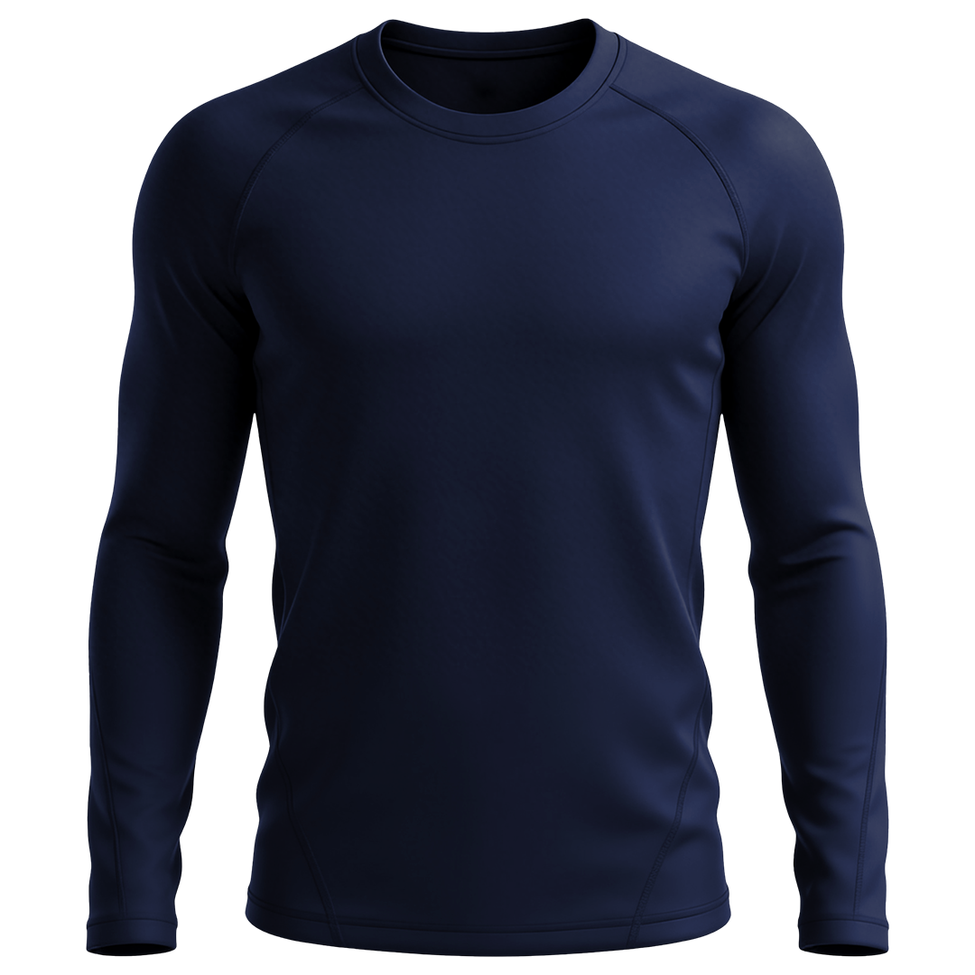 iElite Long Sleeve Top - Navy