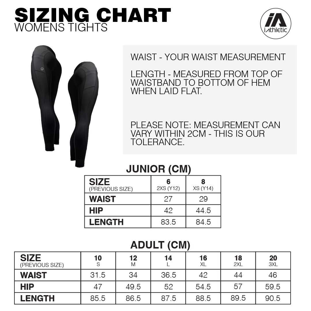 iAthletic iElite Tights - Black