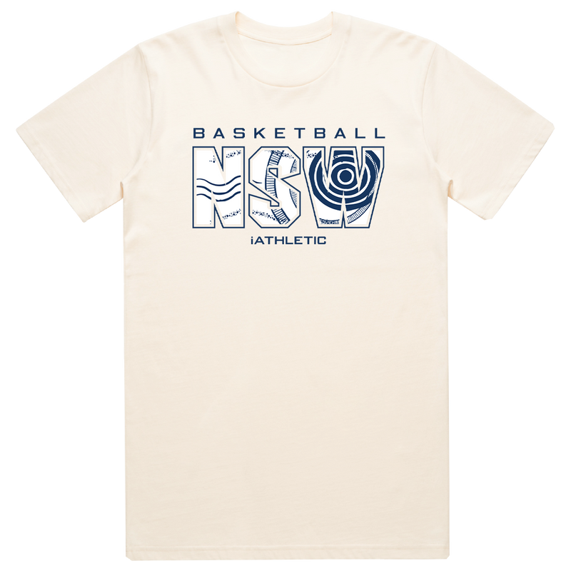 Basketball NSW Indigenous Cotton Tee