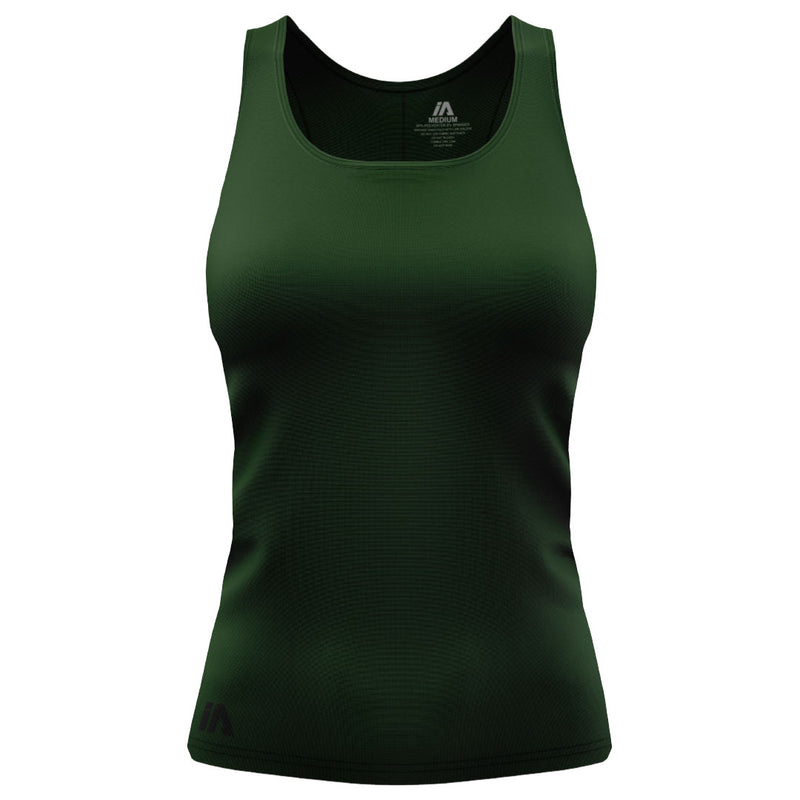 iAthletic iPerform Womens Tank - Green Marle