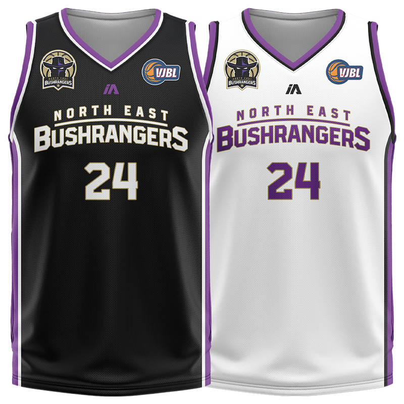 NE Bushrangers Reversible Playing Singlet