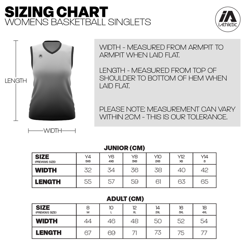 Womens Sizing Reversible Playing Singlet Test