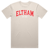 Eltham Wildcats Cotton Tee - Bone