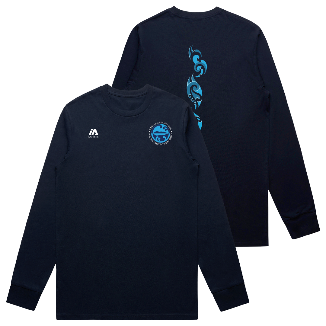Raglan Area School Cotton LS Tee