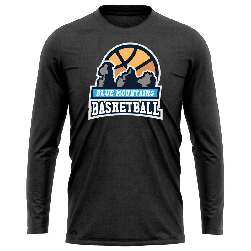 Blue Mountains Basketball Association Performance LS Tee