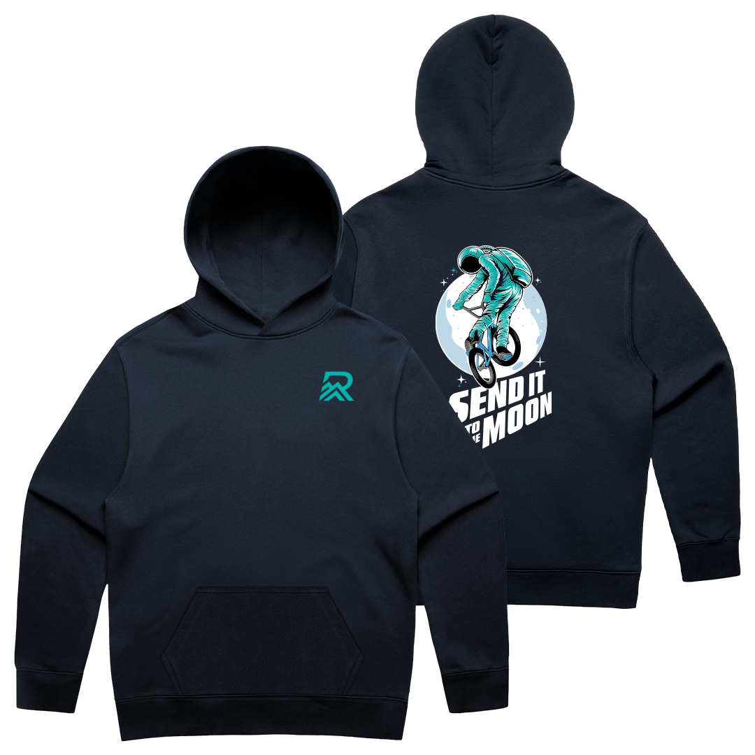 Mountain Raiders BMX Cotton Hoodie - Send it to the Moon