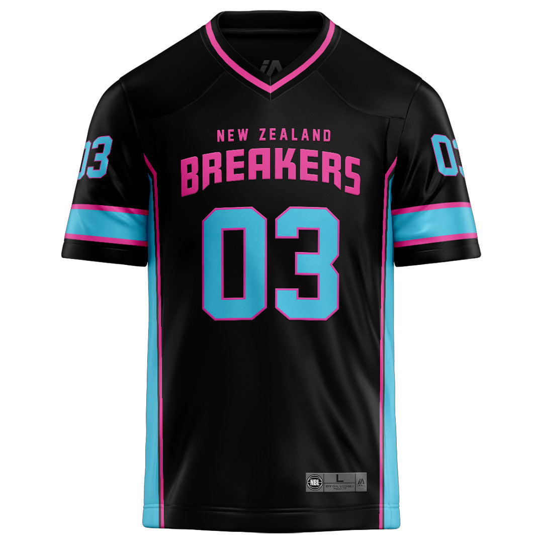 NZ Breakers NBL25 Gridiron Jersey