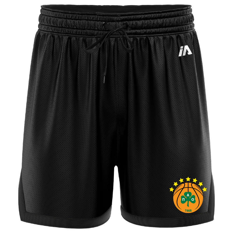Panathinaikos Casual Shorts - Black/Black