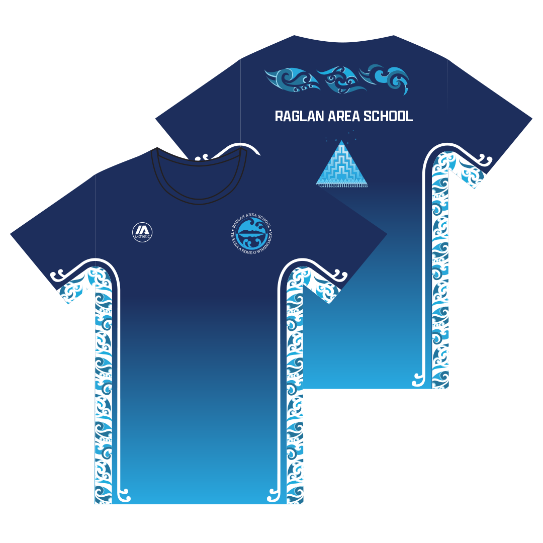 Raglan Area School Reversible PE Shirt - Te Kopua