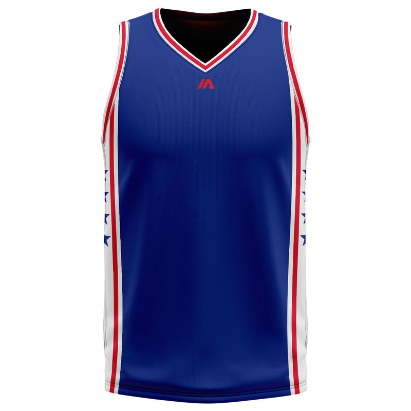 Phila Blue Design - Unisex Non Reversible Pro Cut Jersey