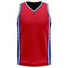 Phila Blue/Red Design - Unisex Reversible Pro Cut Jersey