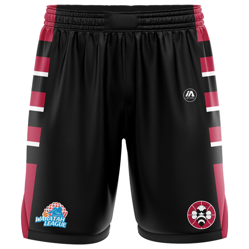 Byron Bay Beez Playing Shorts - Reversible