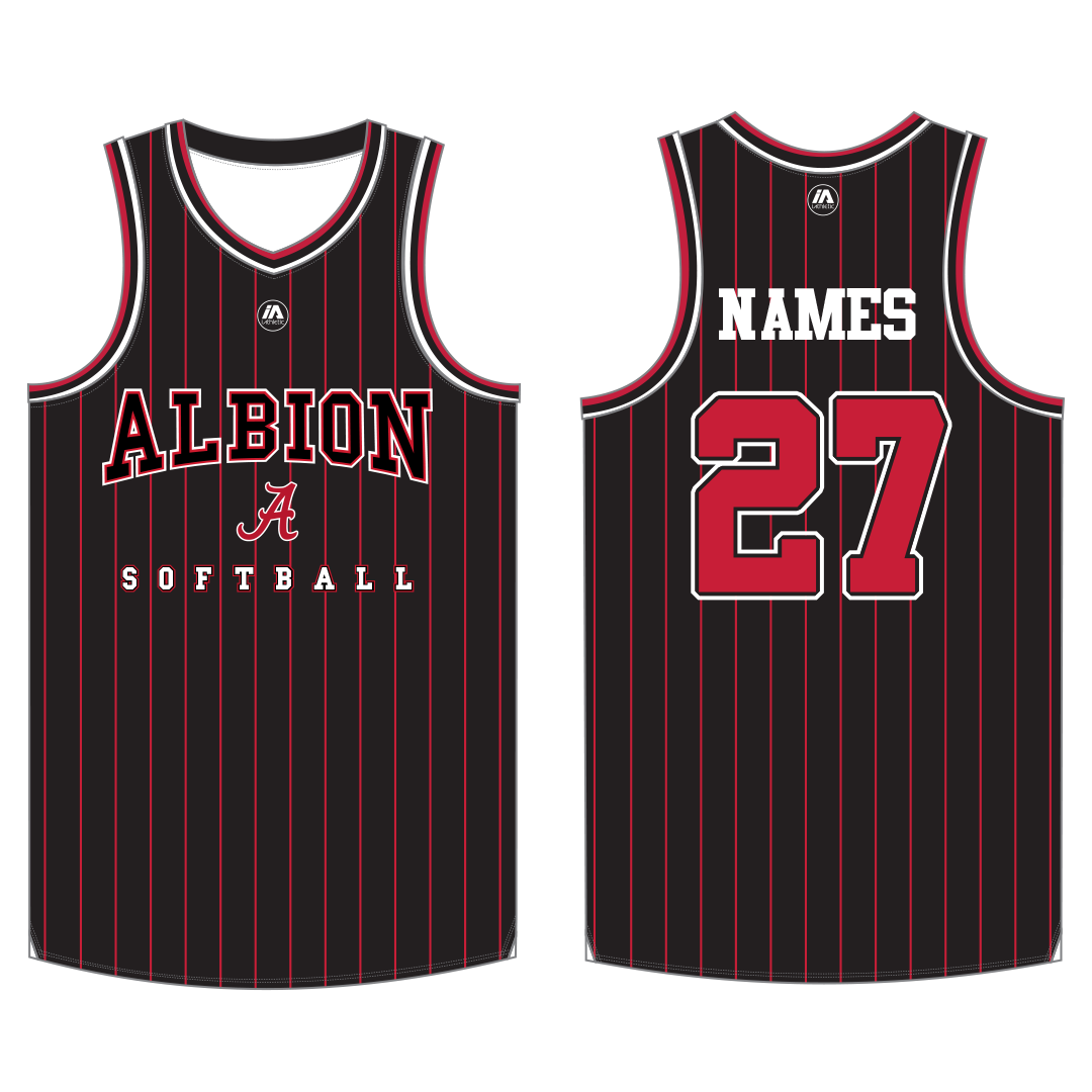 Albion Softball Basketball Singlet