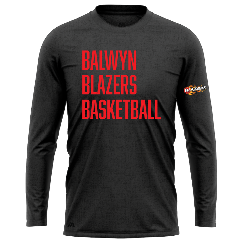 Balwyn Blazers 'Logo 1' Performance LS Tee