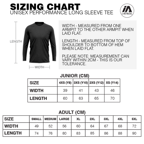 Balwyn Blazers 'Logo 1' Performance LS Tee