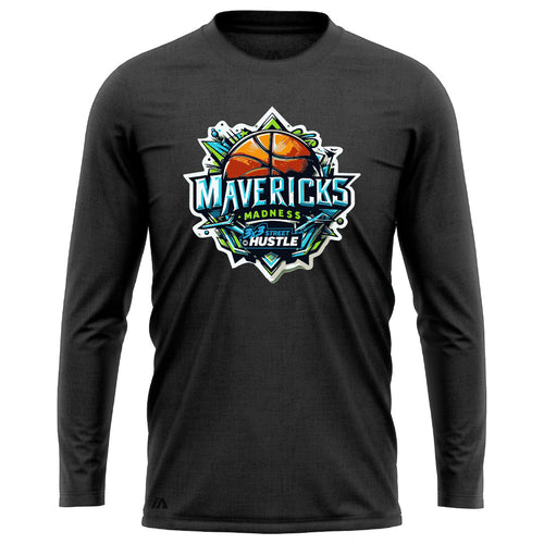 Mavericks Madness 3x3 Performance Long Sleeve Tee