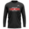 Launceston Lightning Performance Long Sleeve Tee - Black Marle