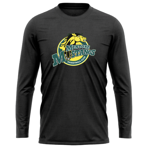 Mentone Mustangs LS Warm Up Tee