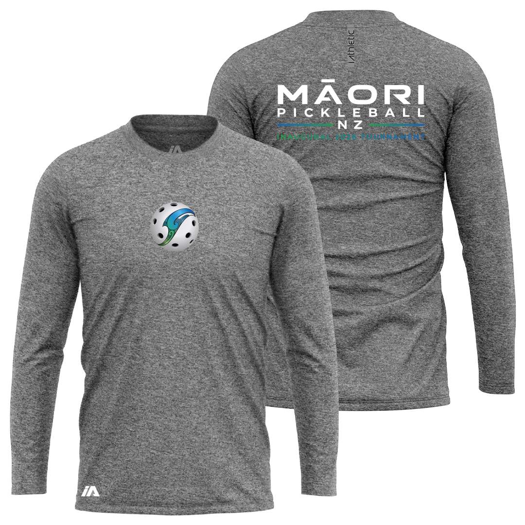 Māori Pickleball NZ Performance LS Tee