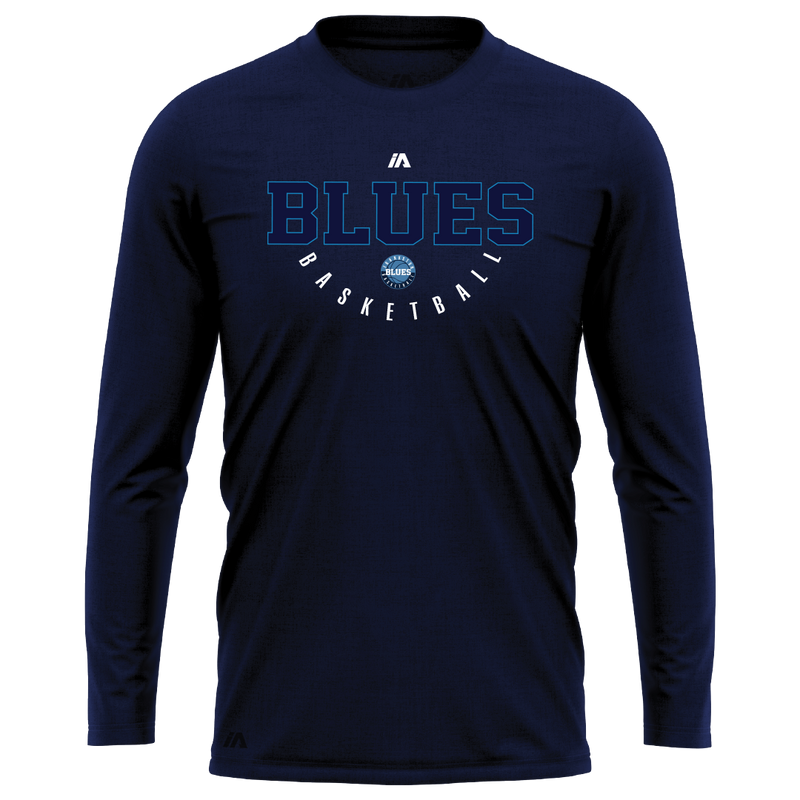 Frankston Blues Performance LS Tee