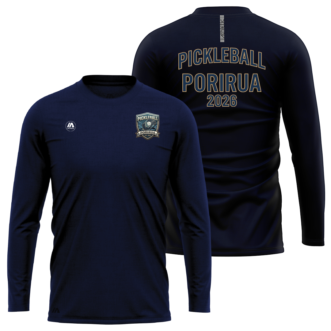 Porirua Pickleball Performance LS Tee