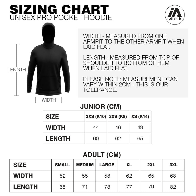 iAthletic Pro Pocket Hoodie - Navy