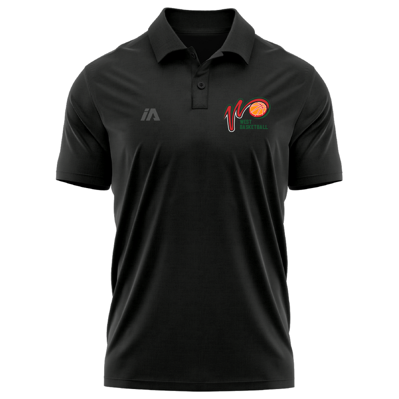 West Basketball "W" Logo Performance Polo