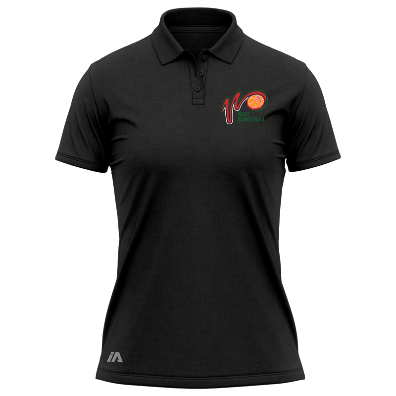 West Basketball "W" Logo Performance Polo