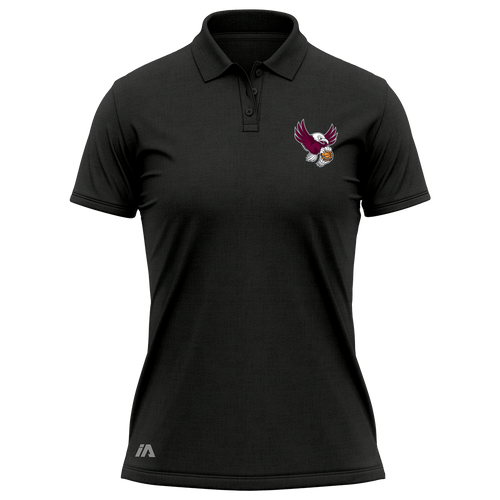 Manly Warringah Sea Eagles ProTech Polo - Black Marle