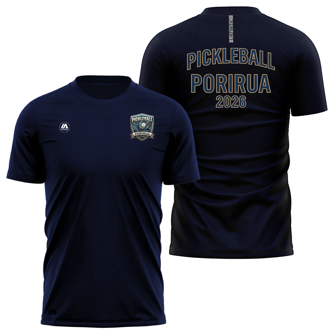 Porirua Pickleball Performance Tee