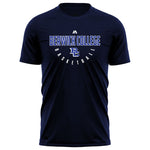 Berwick College Performance Short Sleeve Tee  - Navy Marle