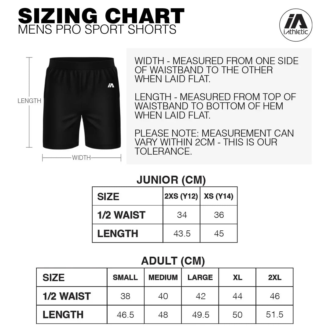 Basketball Hawkes Bay Pro Sport Shorts