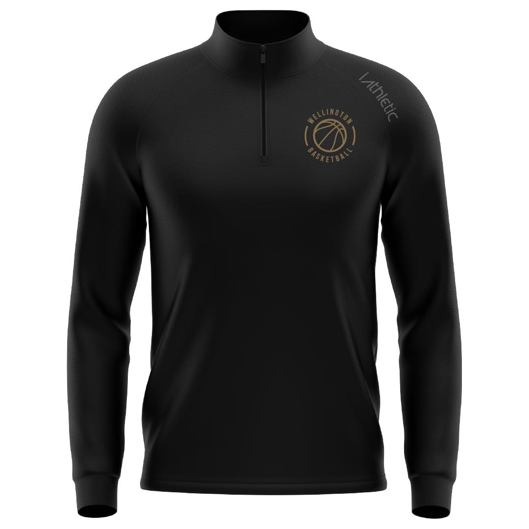 Wellington Basketball Pro Tech Qtr Zip Jacket