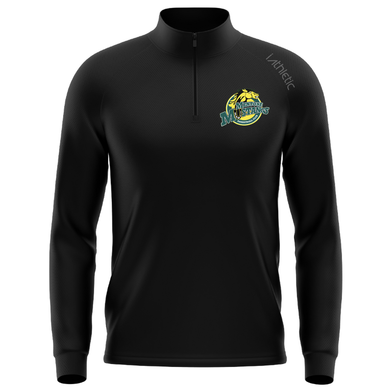 Mentone Mustangs Pro Tech Qtr Zip Jacket