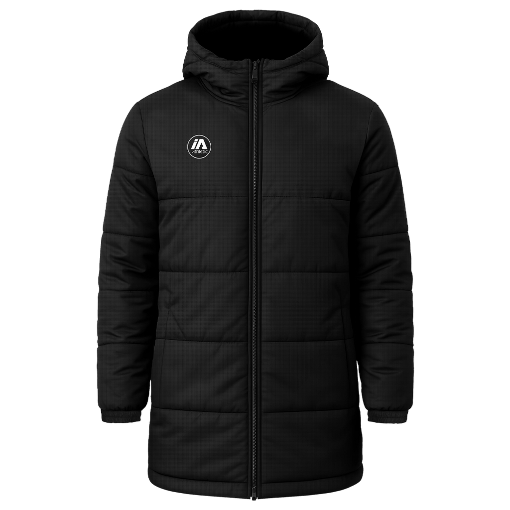iAthletic Mid Length Puffer Jacket - Black