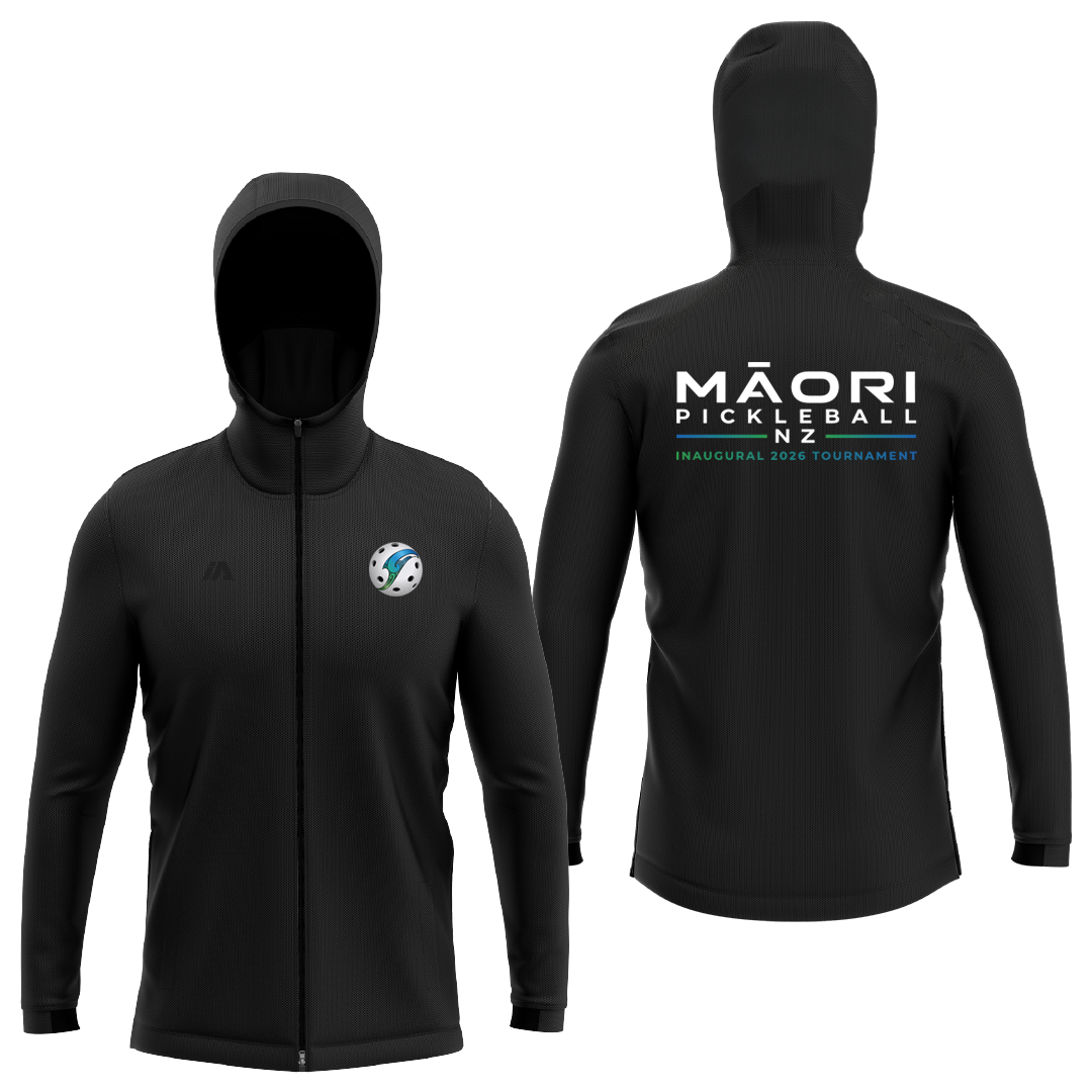 Māori Pickleball NZ Pro Zip Hoodie
