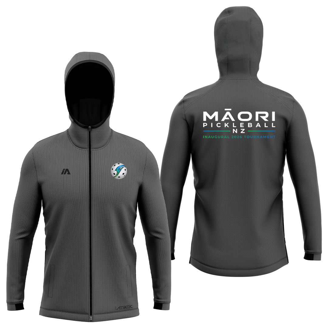 Māori Pickleball NZ Pro Zip Hoodie
