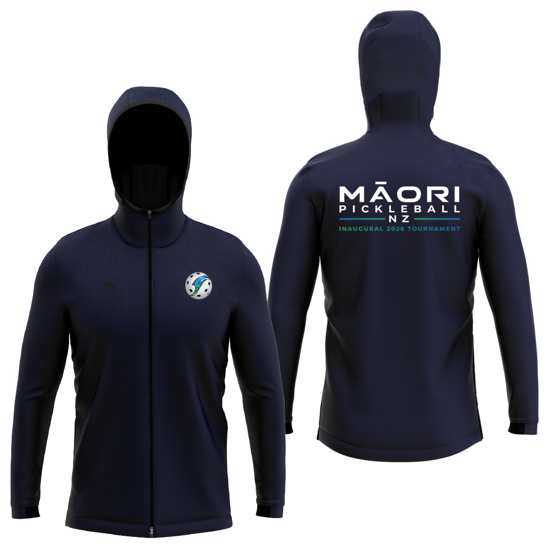 Māori Pickleball NZ Pro Zip Hoodie