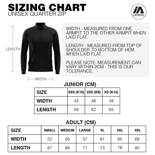 Berwick College Performance Quarter Zip Jacket - Navy