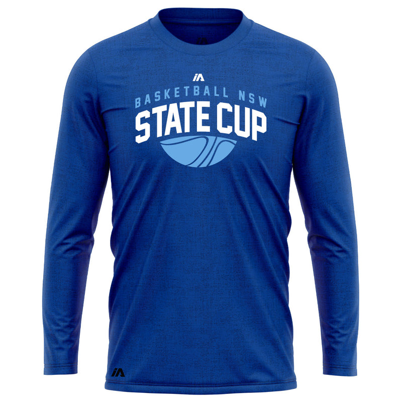 Basketball NSW Performance Long Sleeve Tee - State Cup (2024)