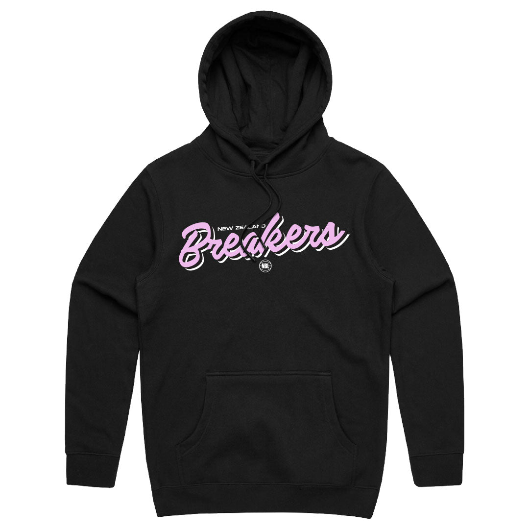NZ Breakers NBL25 Script Hoodie