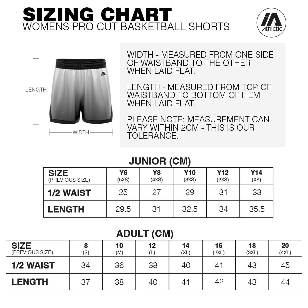 Basketball Auckland Playing Shorts