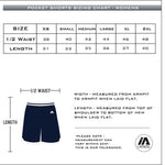 Sutherland Sharks Casual Basketball Shorts - Black/ Black