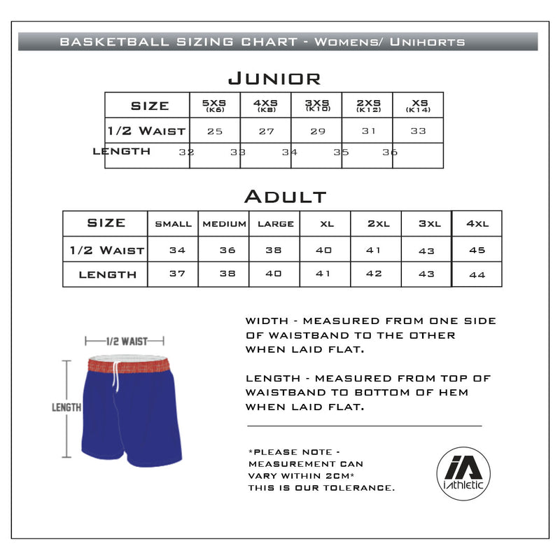 Wollondilly Razorbacks Training Shorts