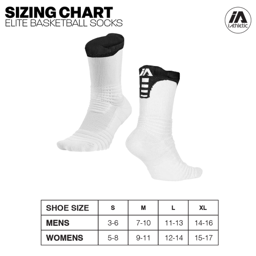 iAthletic Elite Performance Socks - Pink/White