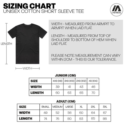 Berwick College Cotton Short Sleeve Tee - Black