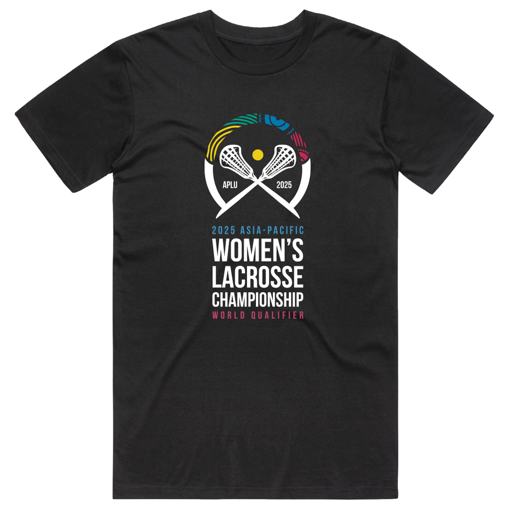 Lacrosse APLU Cotton Tee - Black